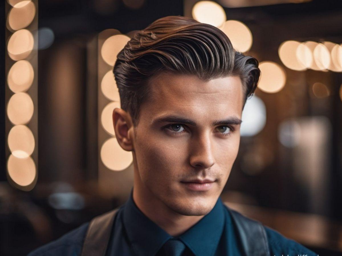 Kiểu tóc Side Part 7/3 năng động 