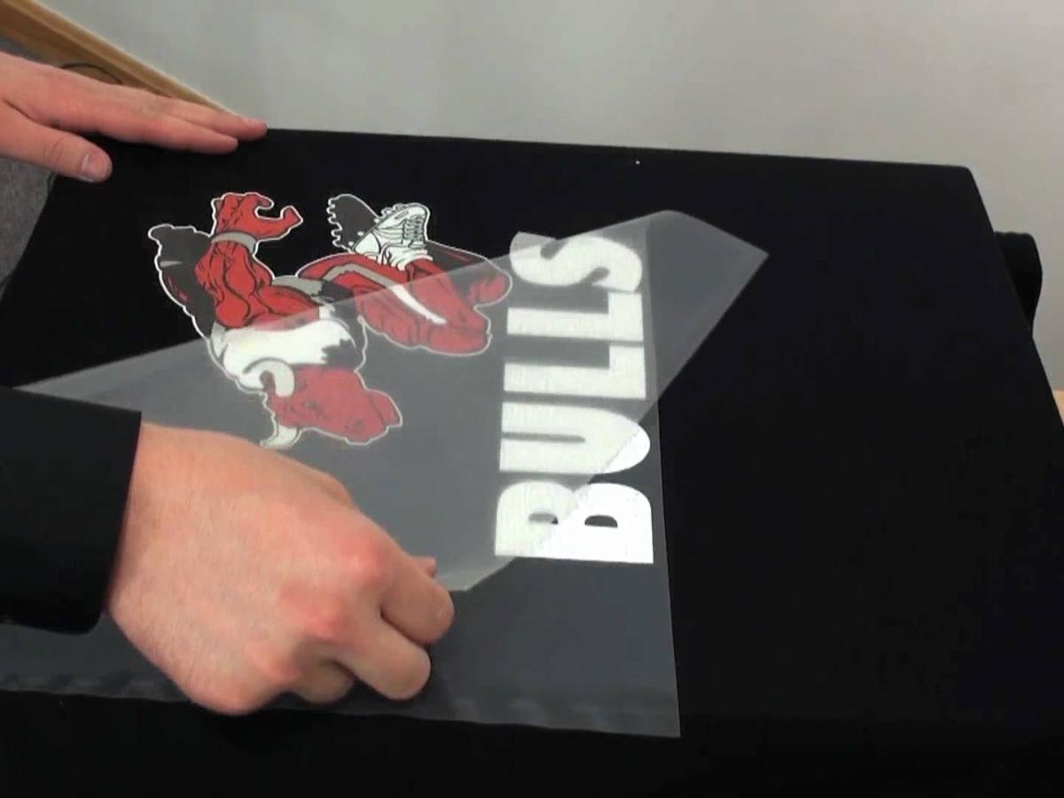 Phương pháp in decal nhiệt thường dùng để ép lên vải