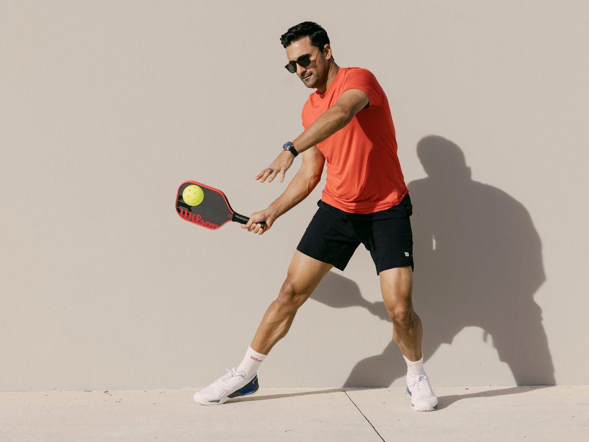 Tư thế chuẩn bị thực hiện cú đánh forehand