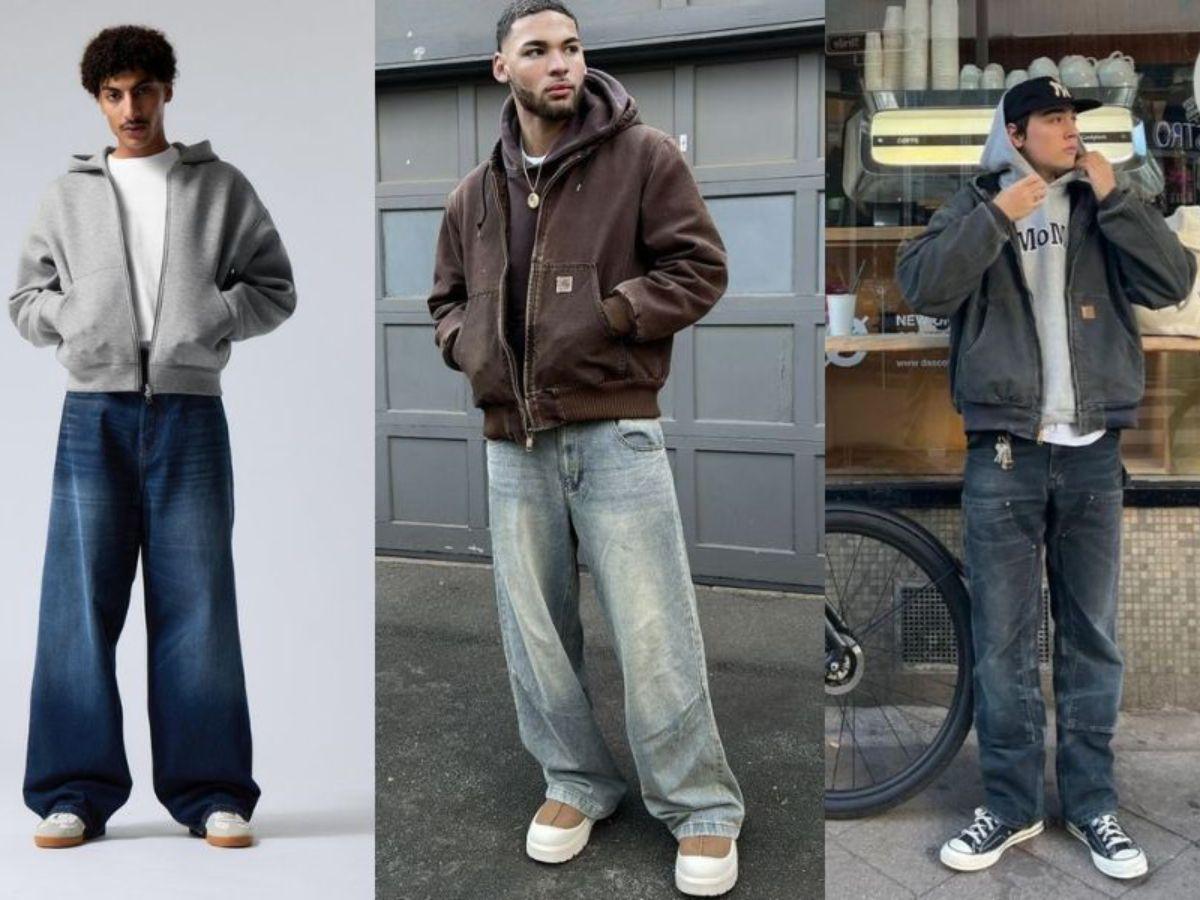 Các chàng trai có thể biến hóa đa dạng với hoodie zip