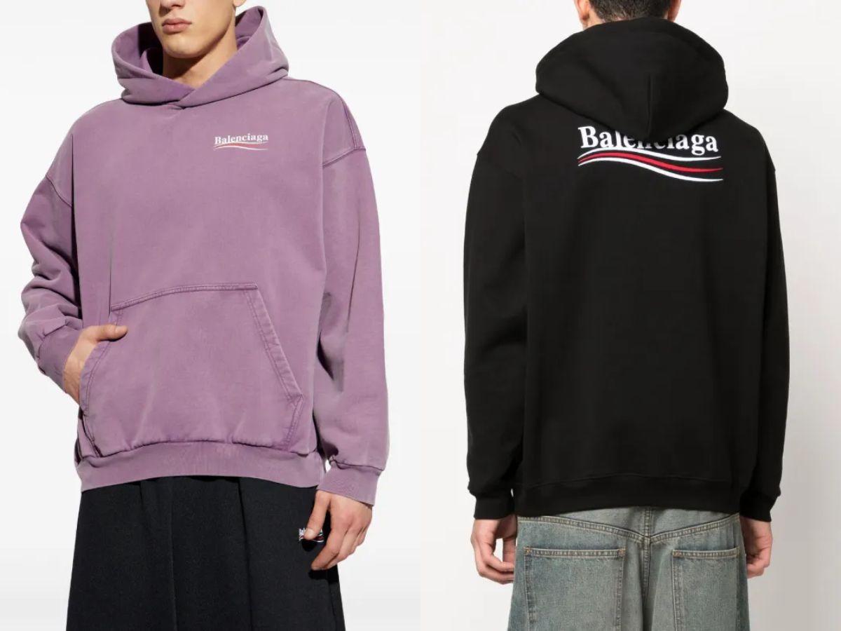 Thiết kế lấy cảm hứng từ chính trị giúp mẫu hoodie trở nên cá tính và dễ nhận diện