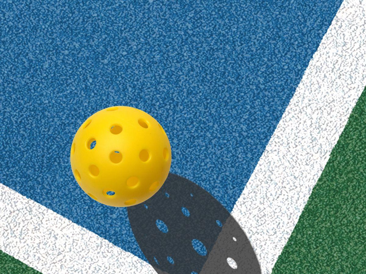 Màu sân pickleball giúp người chơi nhận diện bóng dễ hơn