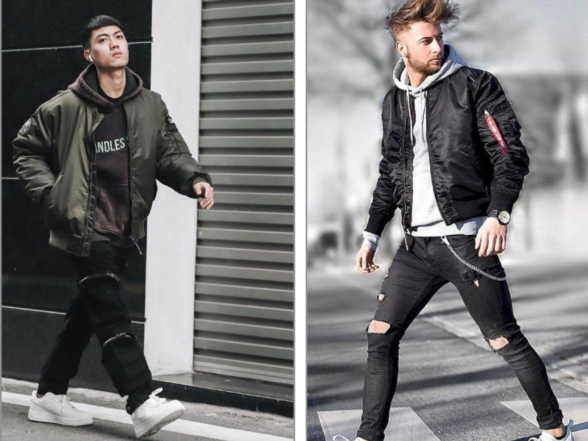 Phong cách Layer cùng với Hoodie Zip