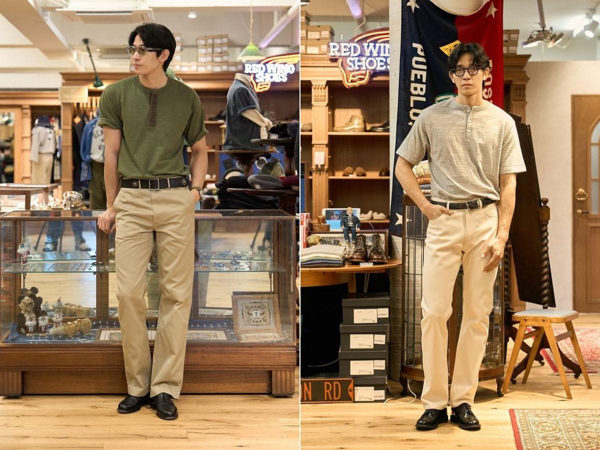 Outfit phối đồ vintage nam đơn giản cho người mới bắt đầu 