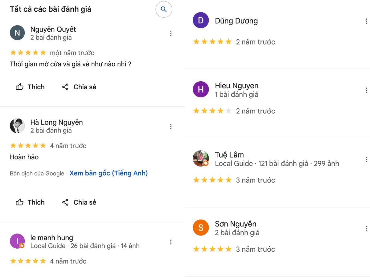 Đánh giá của khách hàng về phòng tập gym Tuấn Vũ Fitness