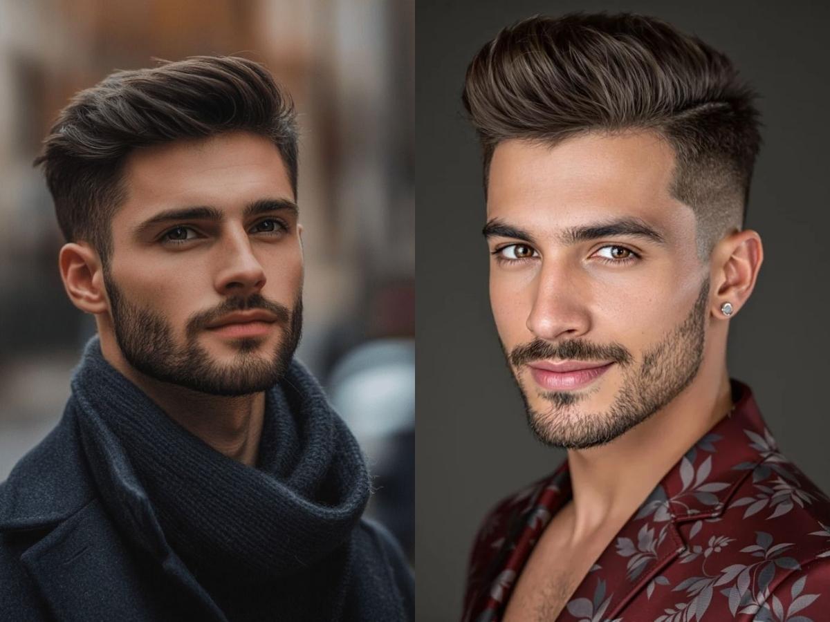 Dáng mặt ảnh hưởng đáng kể đến việc lựa chọn kiểu Pompadour phù hợp