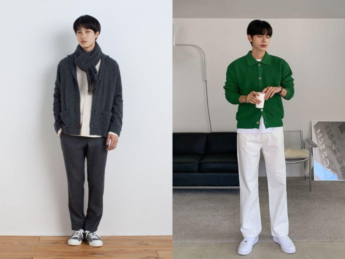 Nên chọn cardigan local brand form oversize hay regular fit?