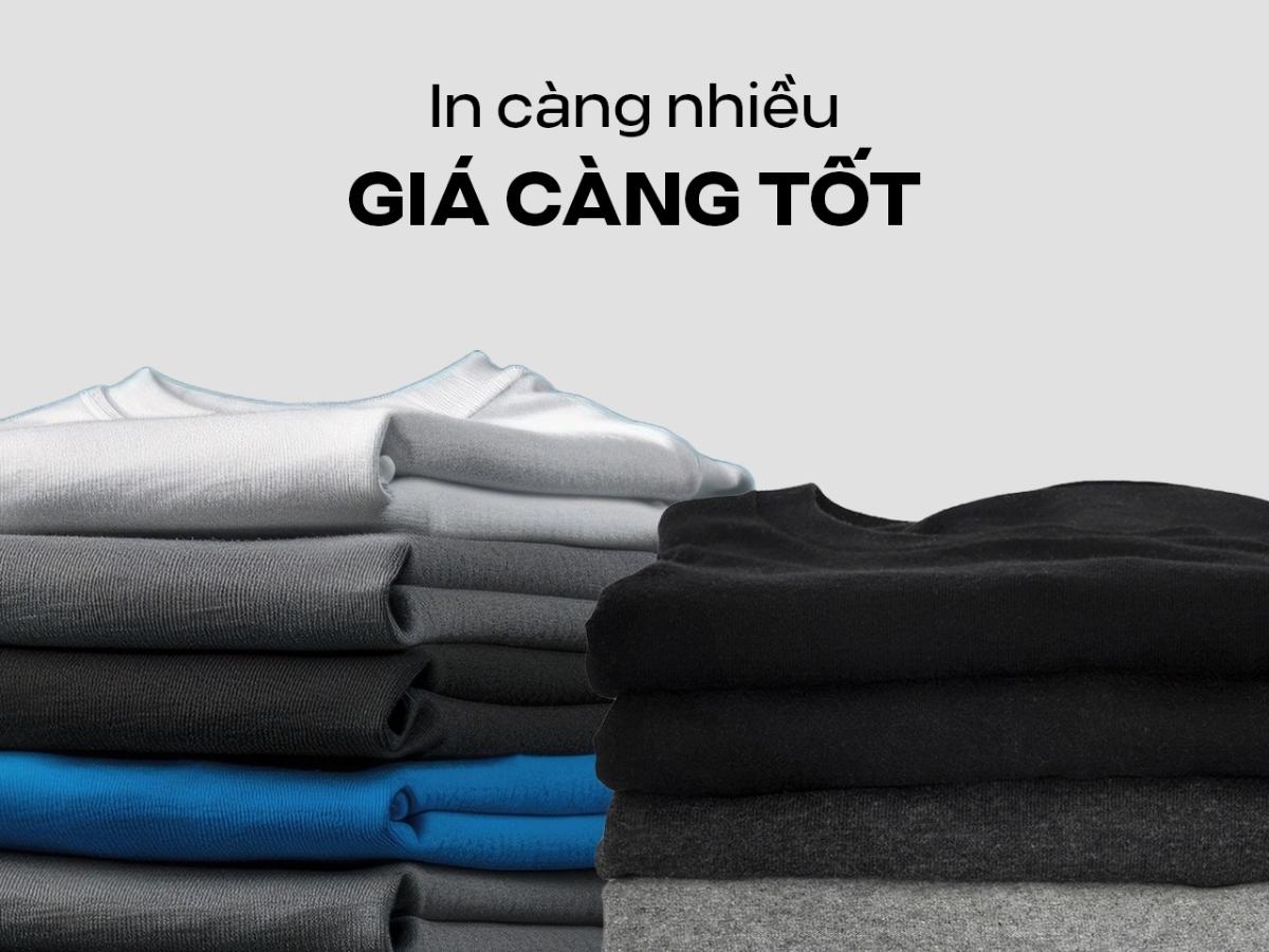 Chi phí in áo lấy liền thường có sự khác biệt ở nhiều yếu tố