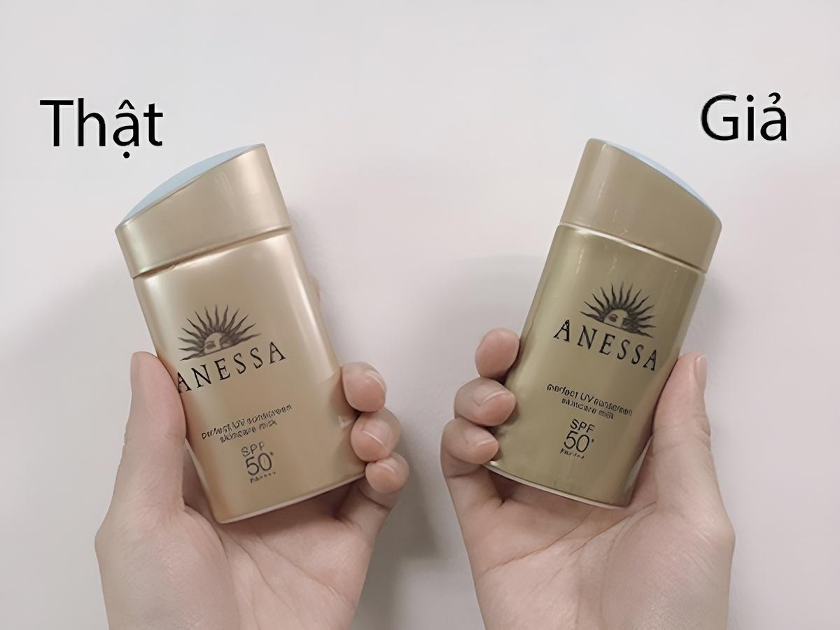 Làm sao phân biệt KCN Anessa thật giả?