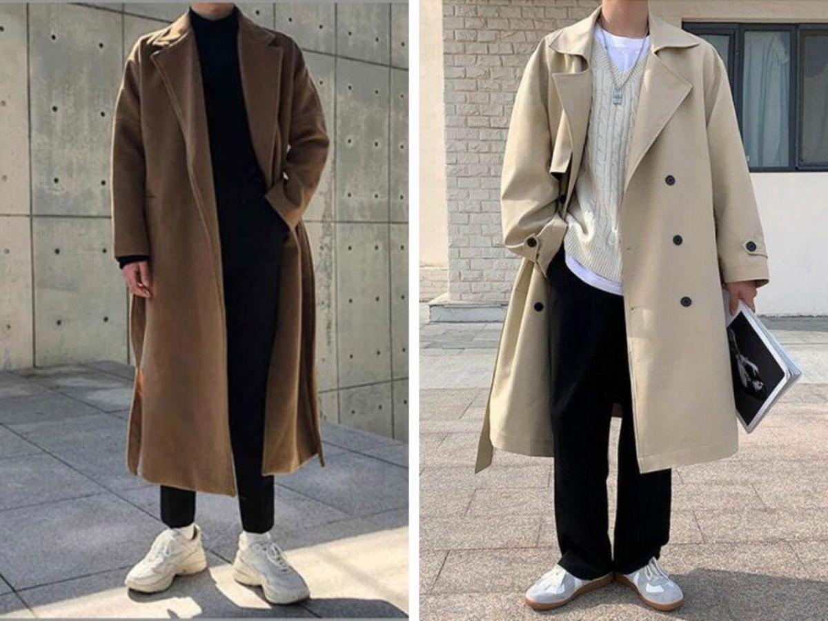 Mẹo nhỏ khi thử và chọn áo măng tô nam 