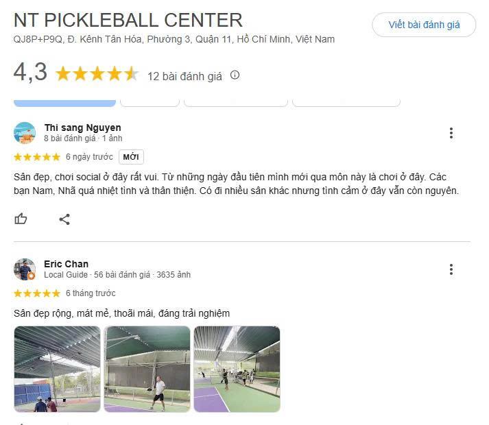 Tổng hợp những đánh giá về sân Pickleball Center Quận 11