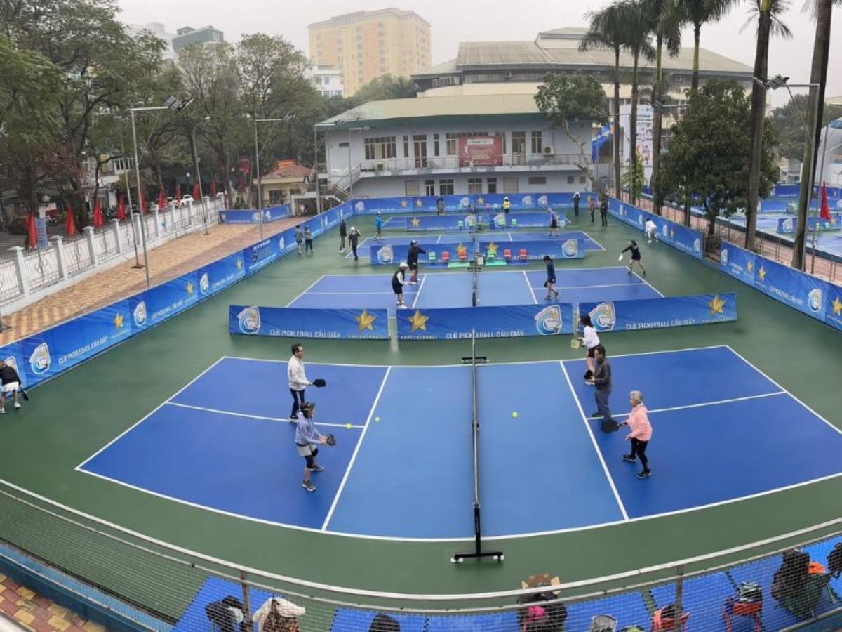 Một số sân Pickleball Tân Bình