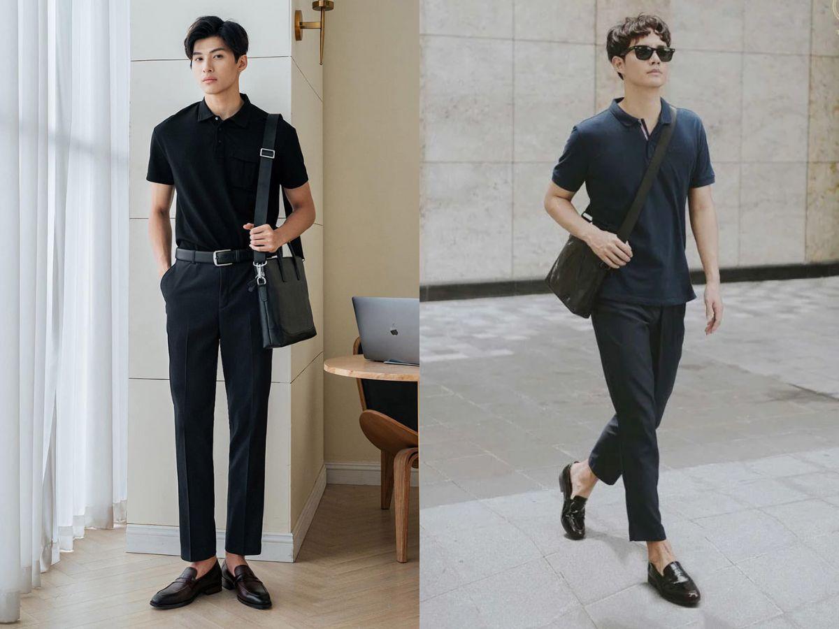 Giày Loafer hoặc Monk Strap phối cùng quần kaki và áo polo mang đến vẻ ngoài trẻ trung