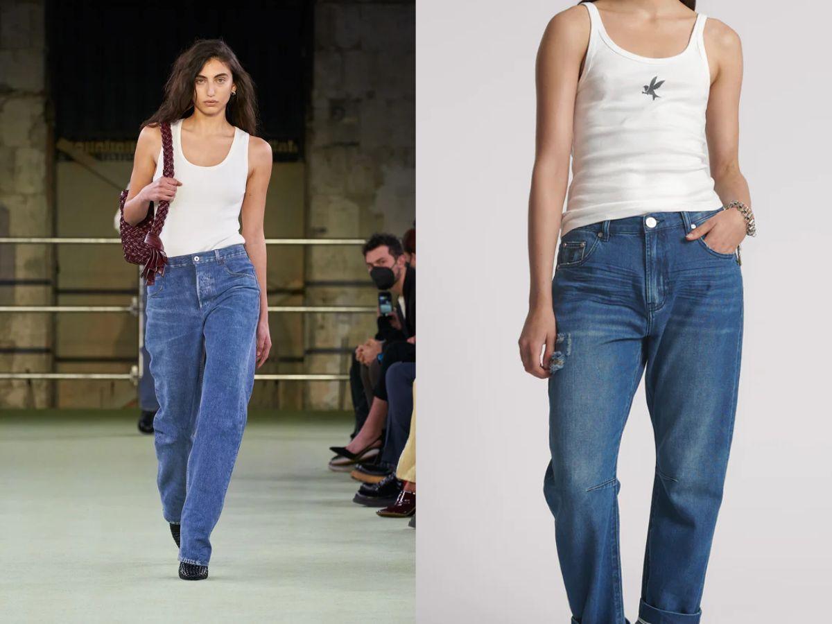 Singlet phối quần jeans, phong cách trẻ trung và năng động