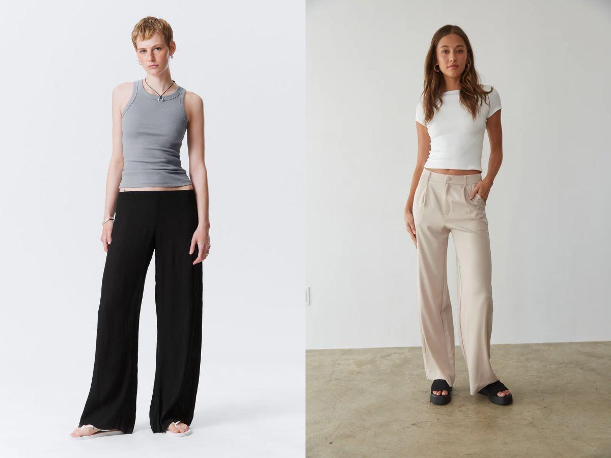 Singlet phối quần tây hoặc culottes, thanh lịch và hiện đại