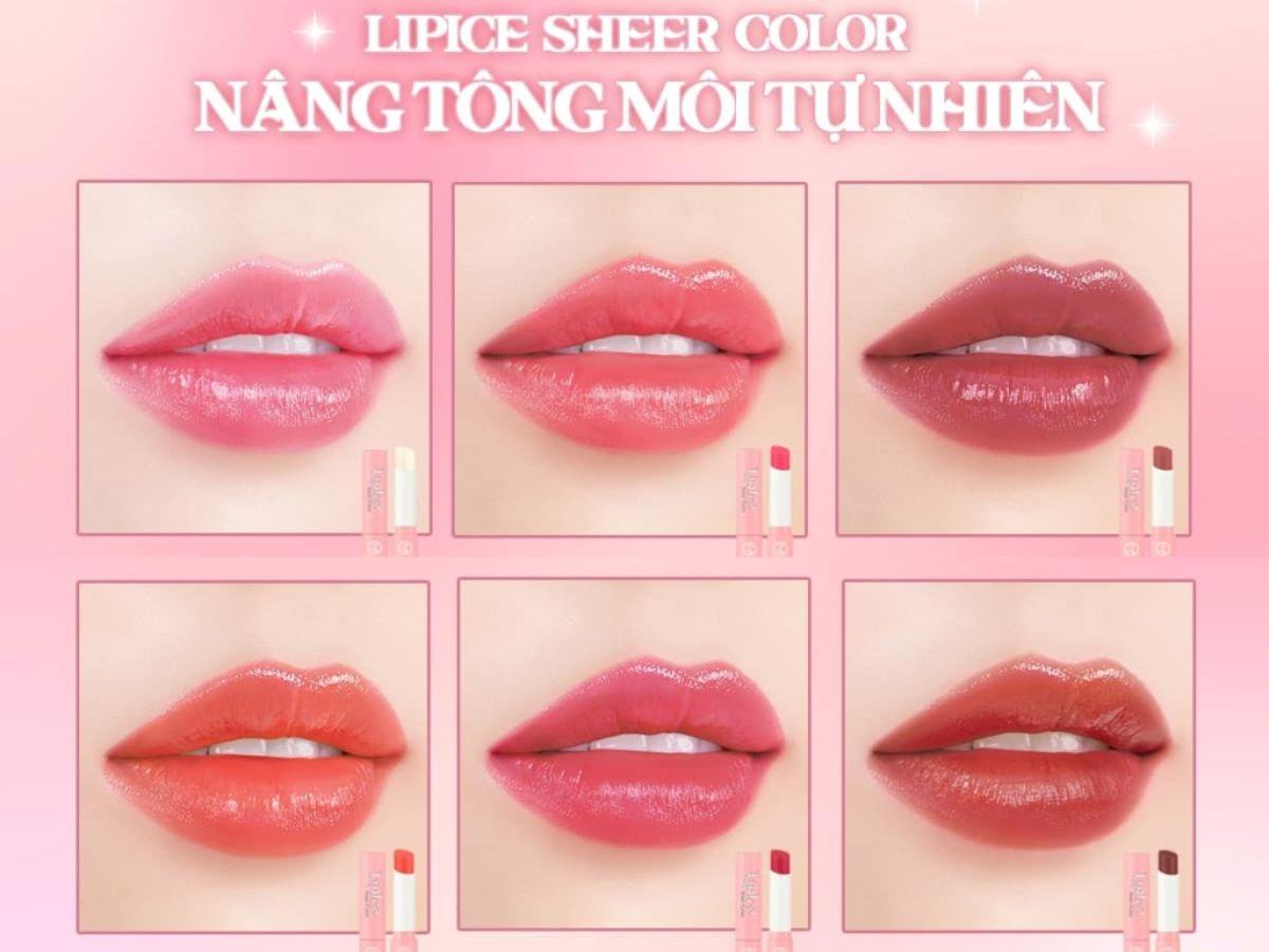 Một lựa chọn vừa dưỡng ẩm vừa giúp môi trông tươi tắn hơn