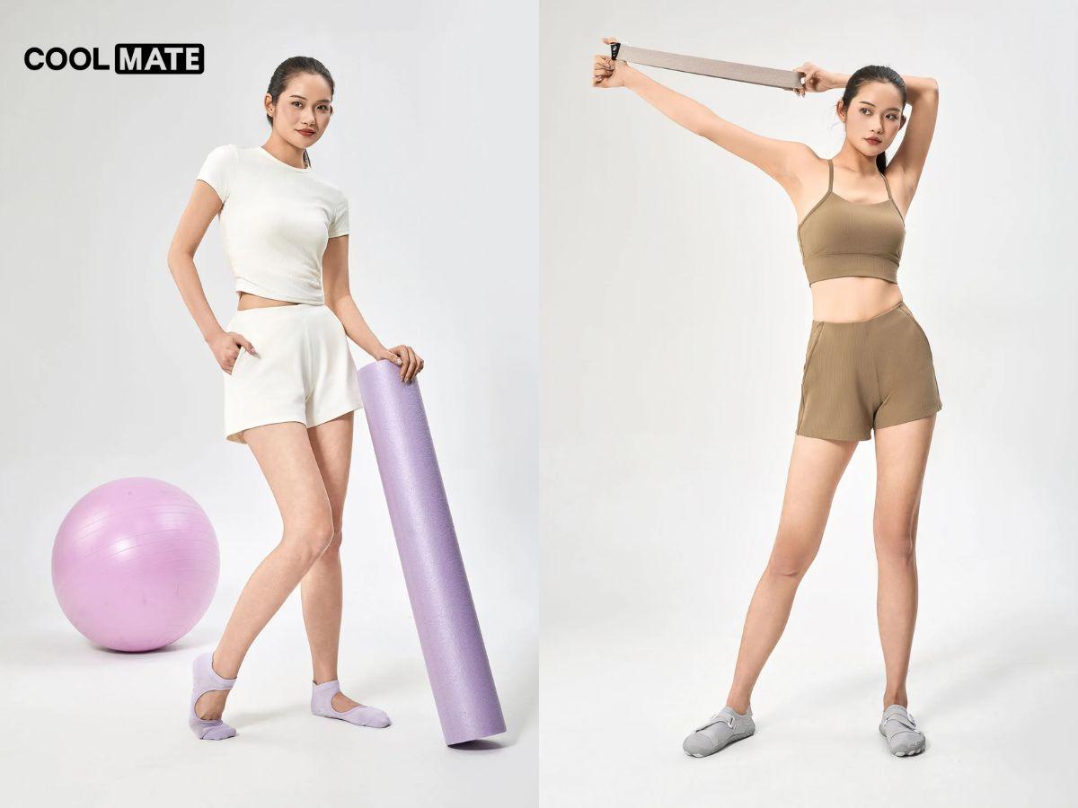 Quần short tập yoga chuyên dụng sẽ luôn giúp buổi tập của bạn đạt hiệu suất tối đa