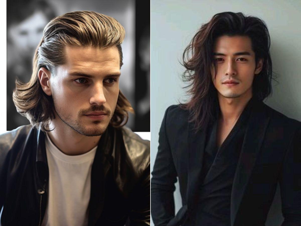 Slick Back là kiểu tóc được chải ngược hoàn toàn ra sau bằng wax hoặc pomade