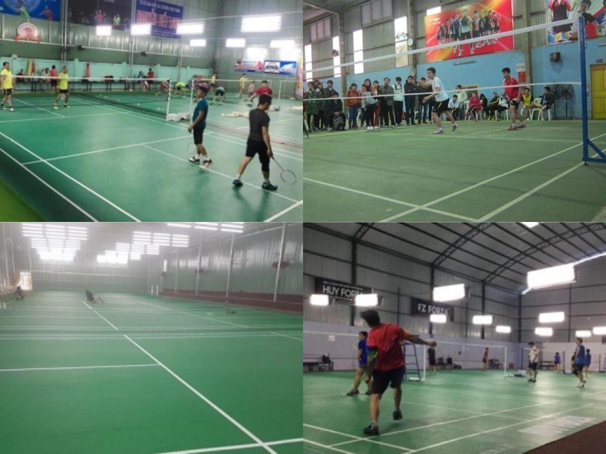 Sân cầu lông Học viện Ngân hàng
