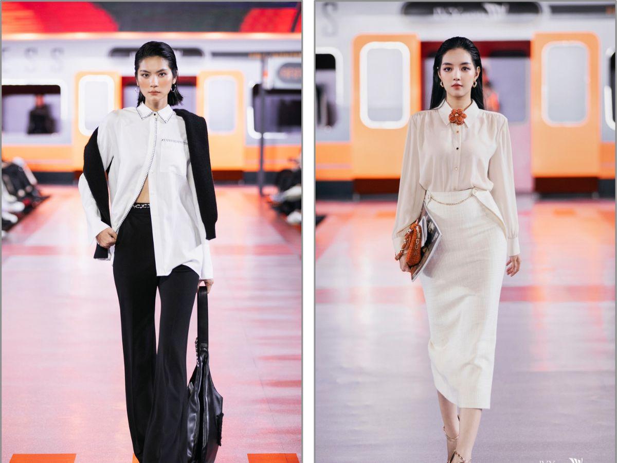 Trang phục của IVY Moda toát lên vẻ thanh lịch, nữ tính