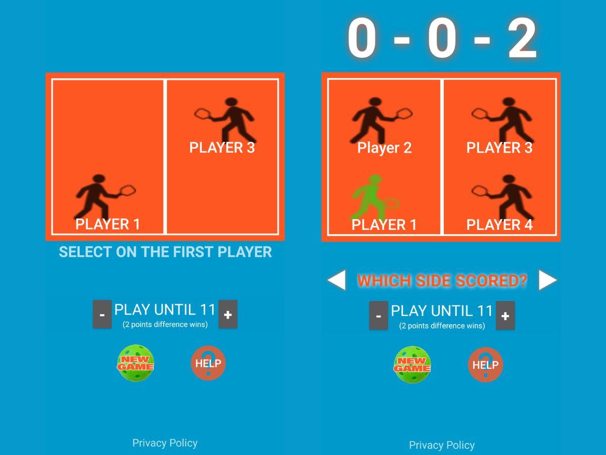 App Pickleball Score Keeper