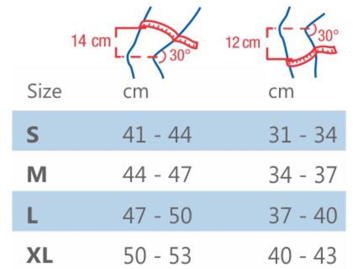 Cách đo size bó gối chuẩn