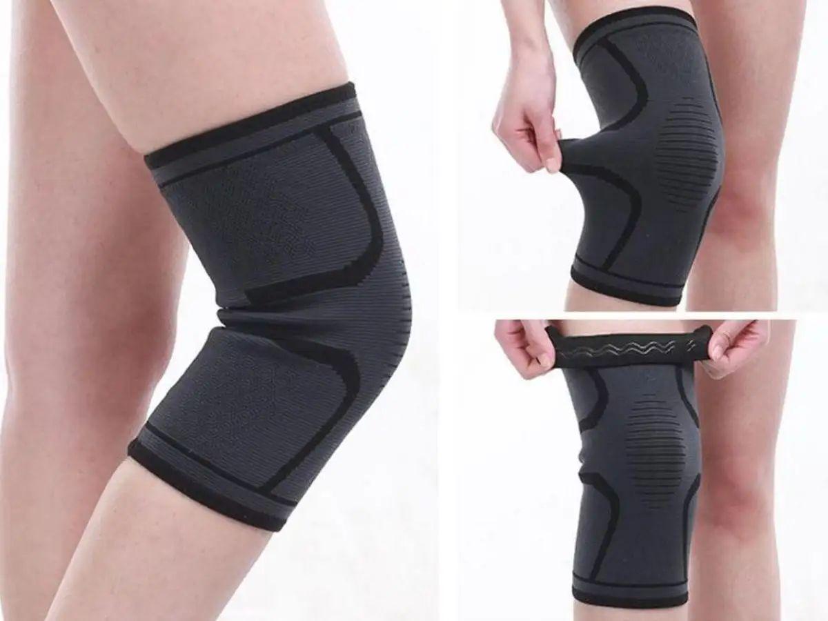 Bó gối dạng ống có thiết kế đơn giản, ôm sát khớp gối