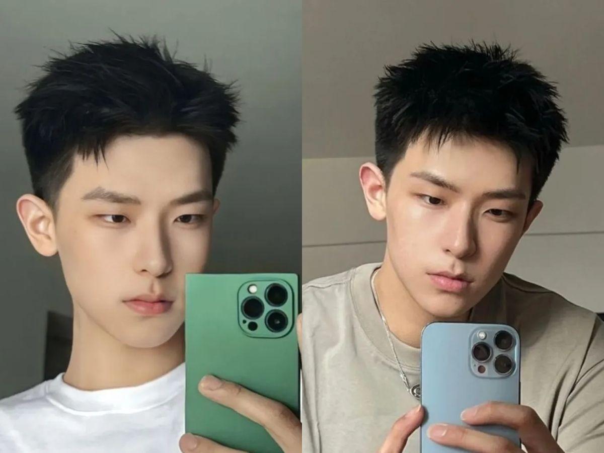 Ivy League là một biến thể của Crew Cut, nhưng phần tóc mái phía trước dài hơn