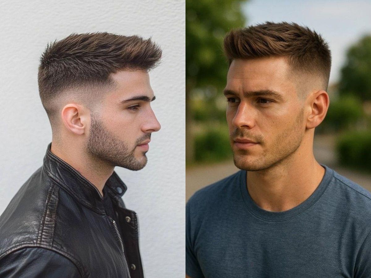 Kiểu tóc ngắn Short Quiff cho nam