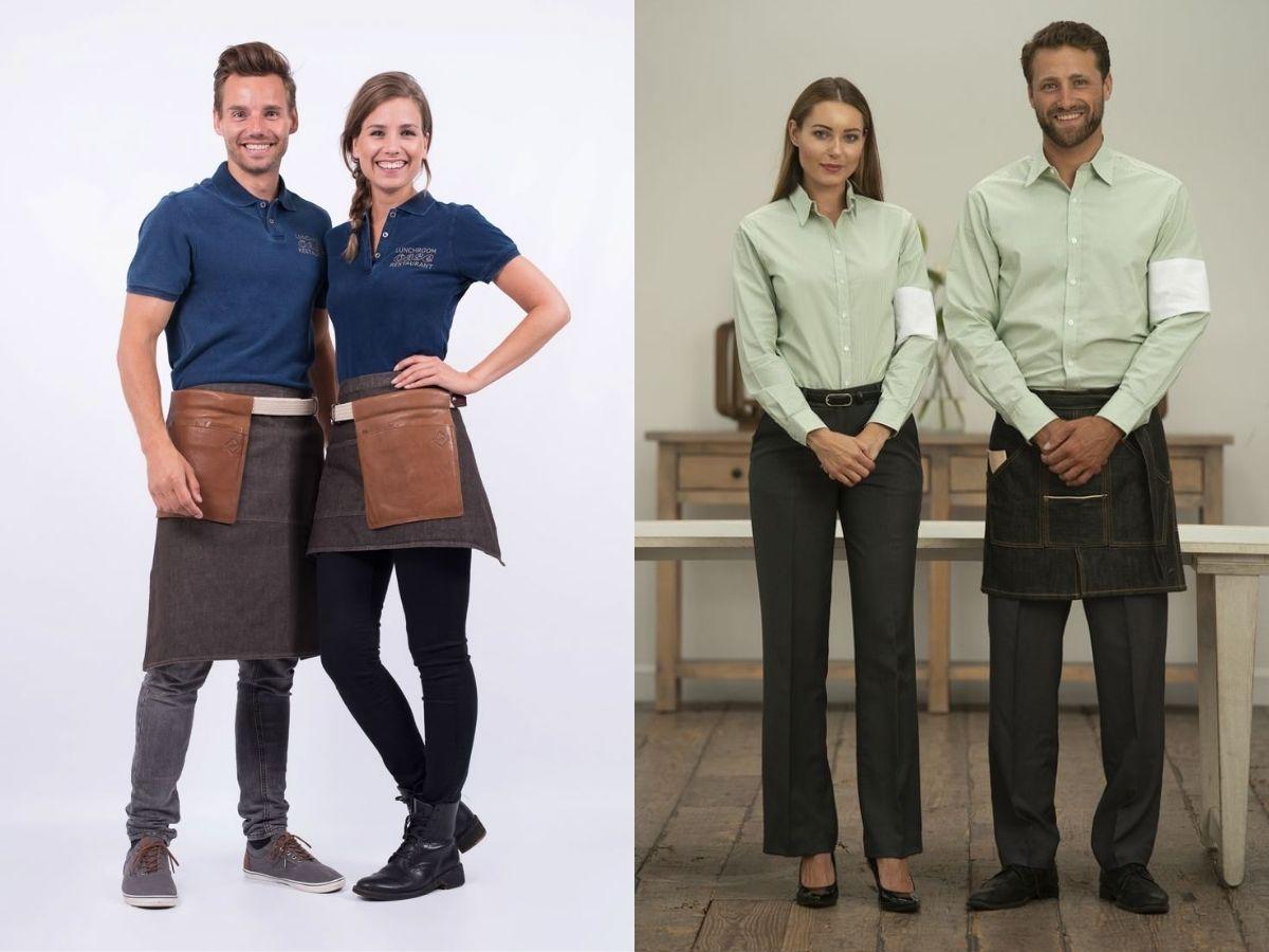 Đồng phục vừa vặn giúp thoải mái làm việc cả ngày