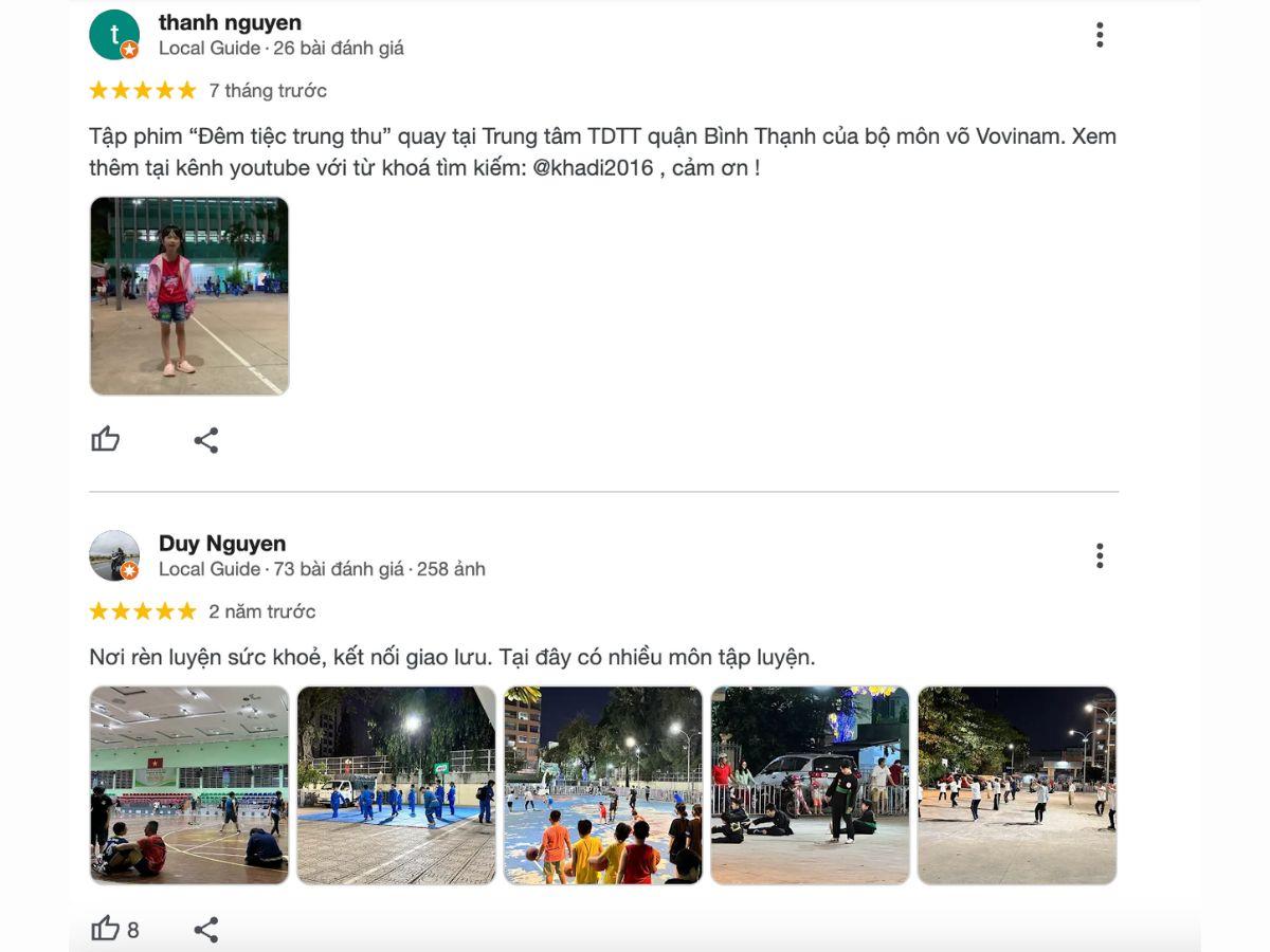 Review khách hàng về sân cầu lông Phan Đăng Lưu