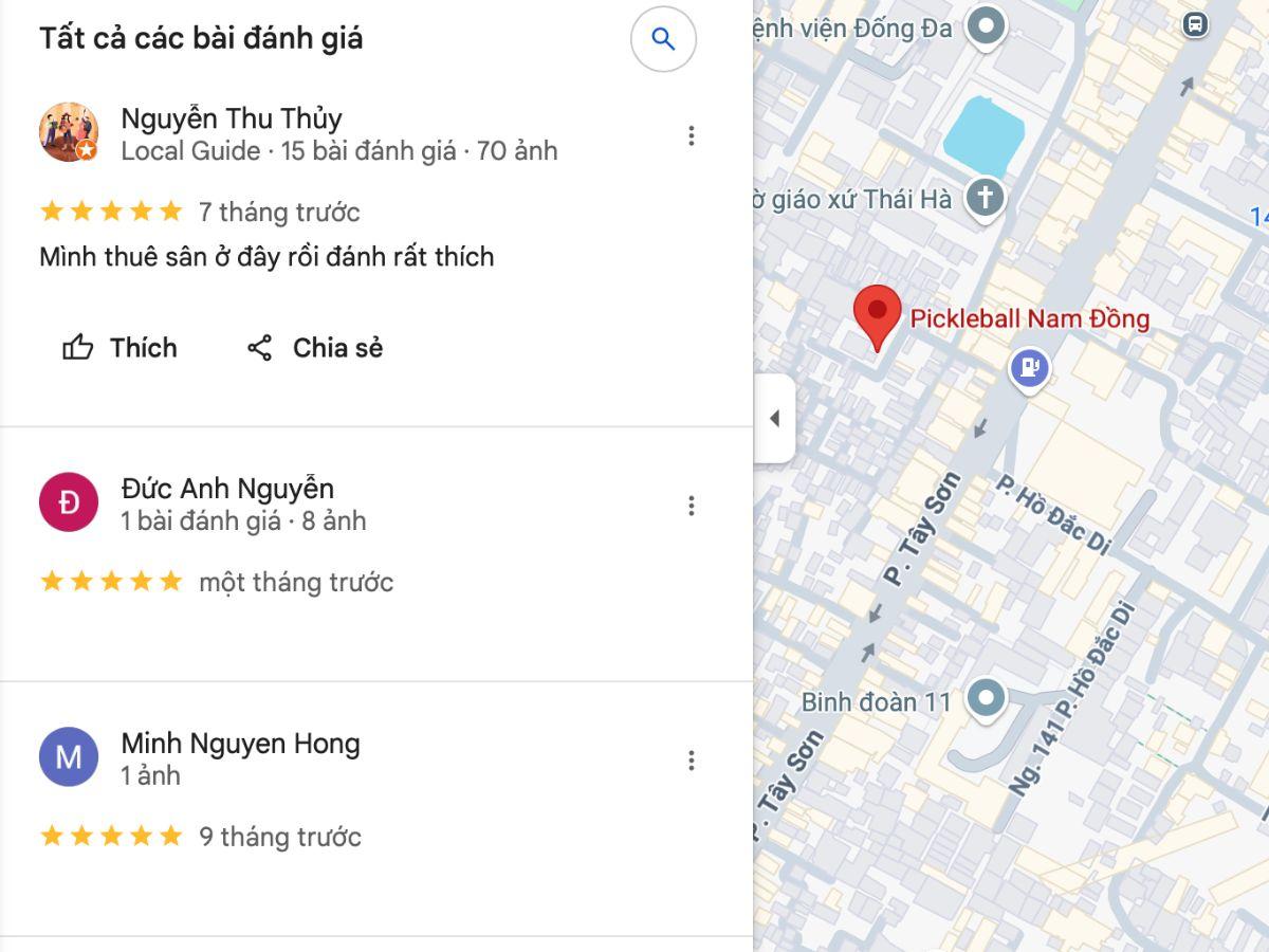 Review chân thực về sân Pickleball Nam Đồng