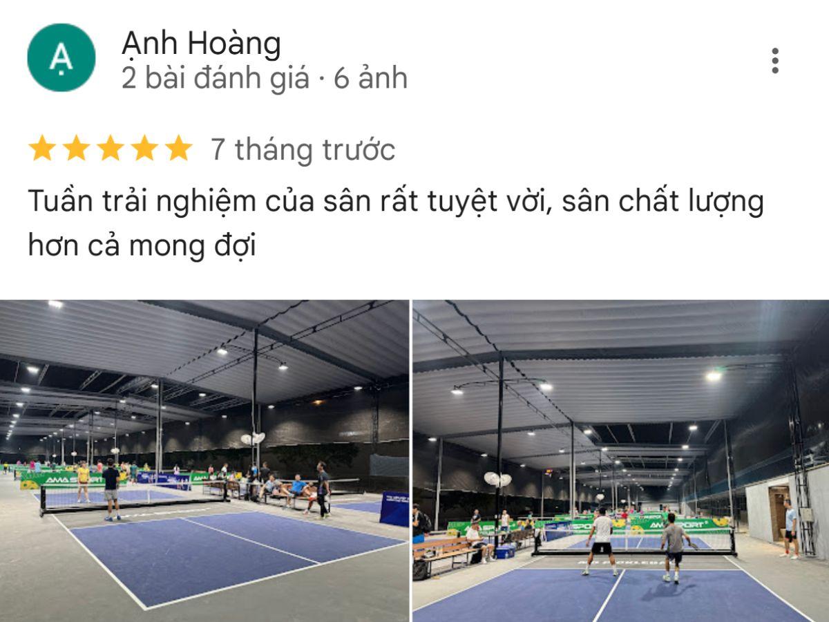  Đánh giá của người chơi tại sân Pickleball Mỹ Đình
