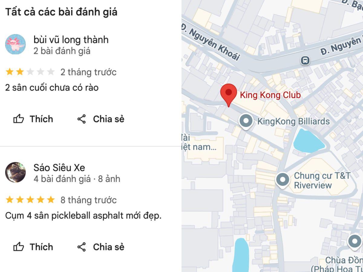 Tổng hợp review về Sân Pickleball King Kong