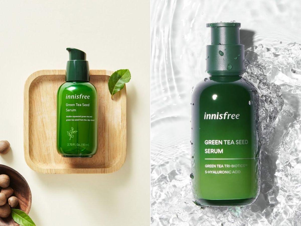 Innisfree Green Tea Seed Serum là sản phẩm serum dưỡng ẩm và chống oxy hóa nổi tiếng
