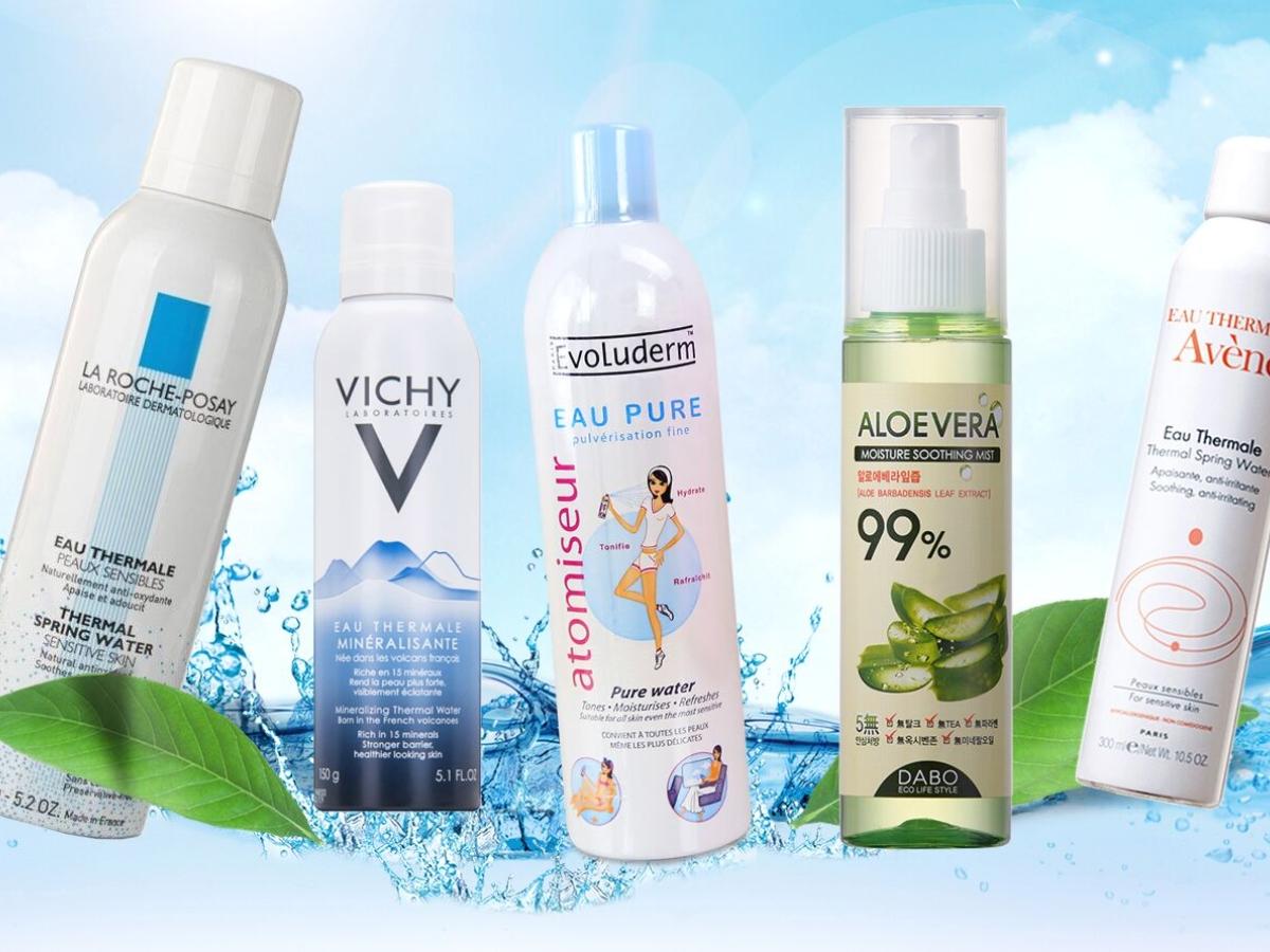 Chọn sản phẩm xịt khoáng tuỳ vào từng loại da