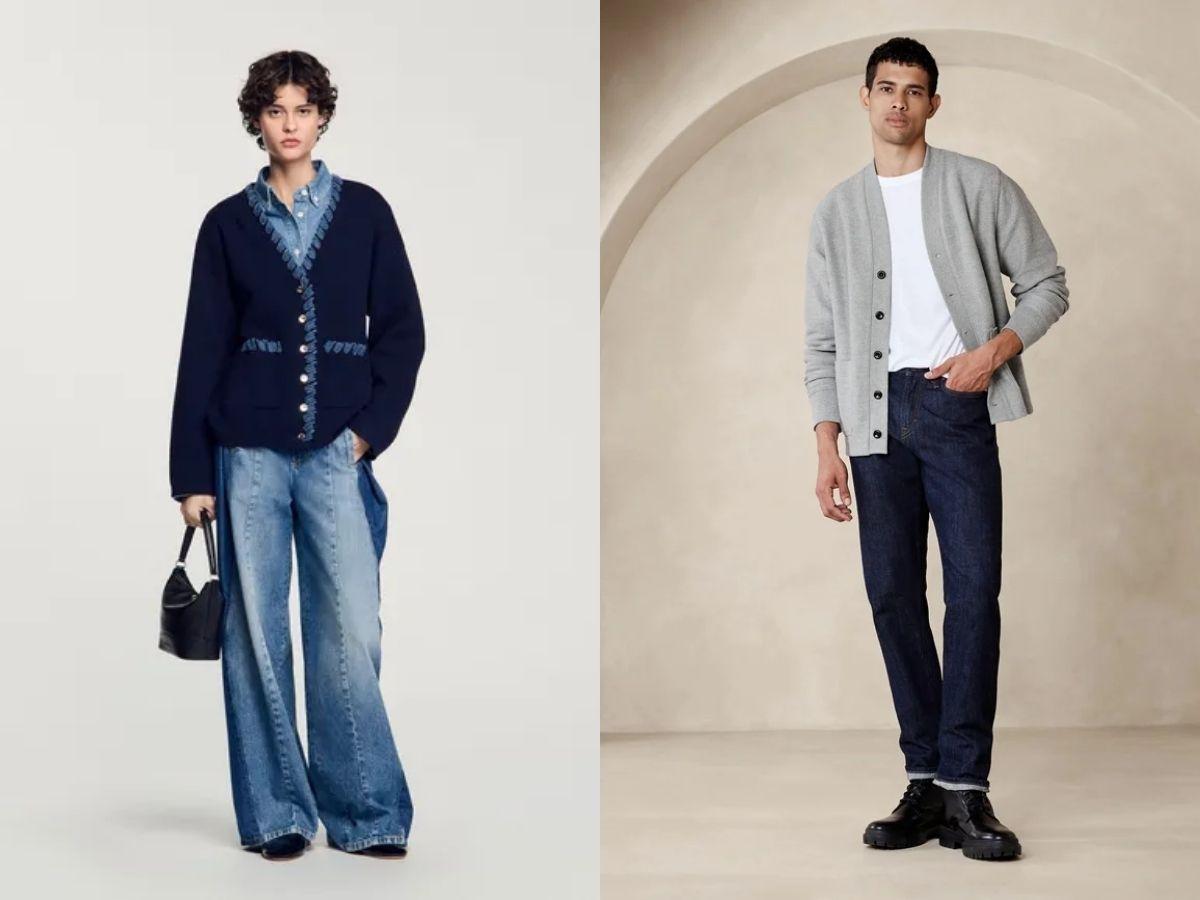 Có thể layering áo len hoặc cardigan để tạo set đồ thoải mái