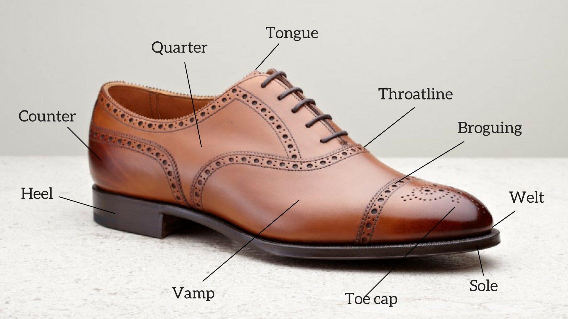 dáng giày oxford