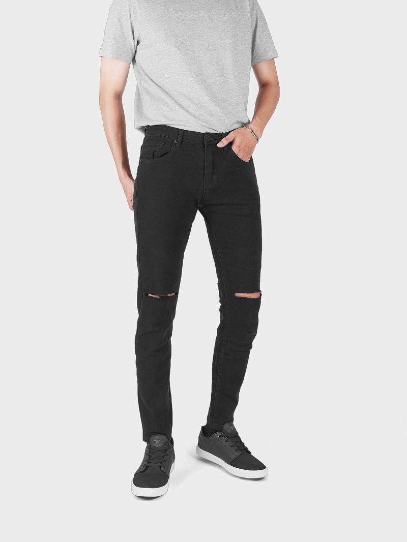 Phối đồ với quần jean slim fit nam