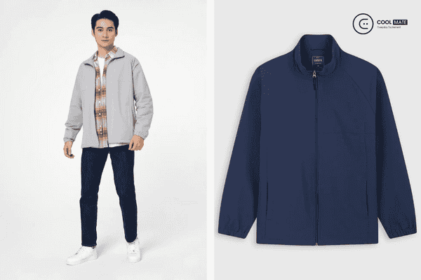 Áo khoác gió nam đẹp có mũ