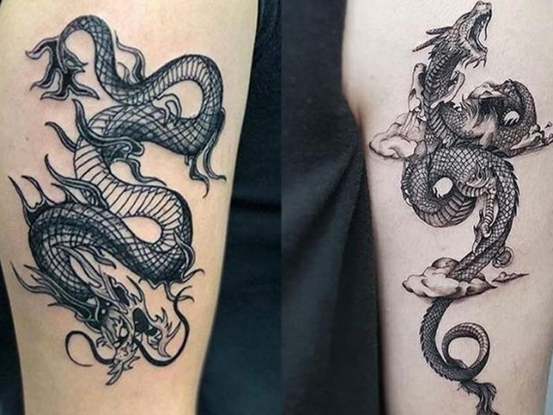Hình xăm biểu tượng rồng