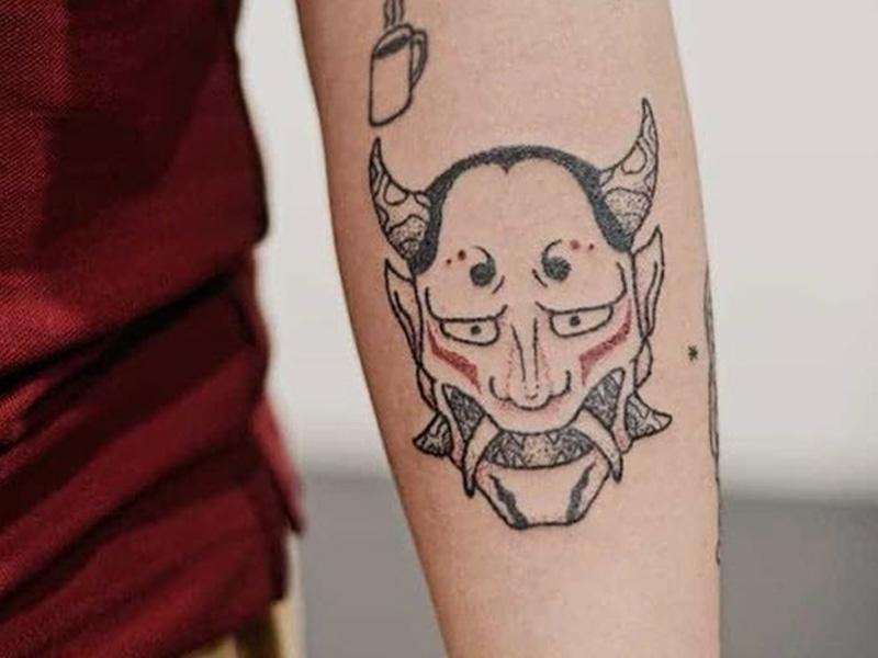 Hình xăm mặt quỷ