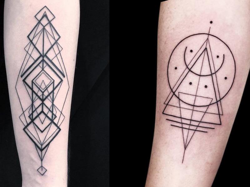 Hình xăm họa tiết hình học