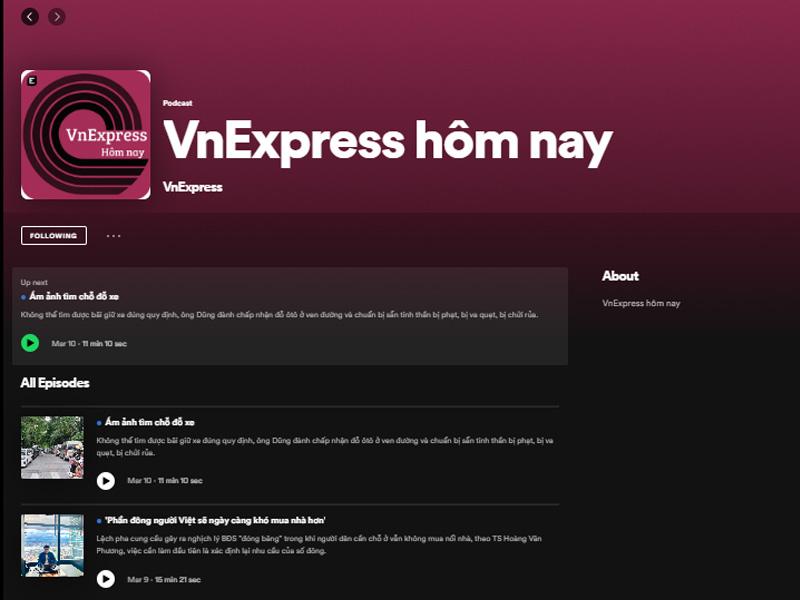 VnExpress hôm nay