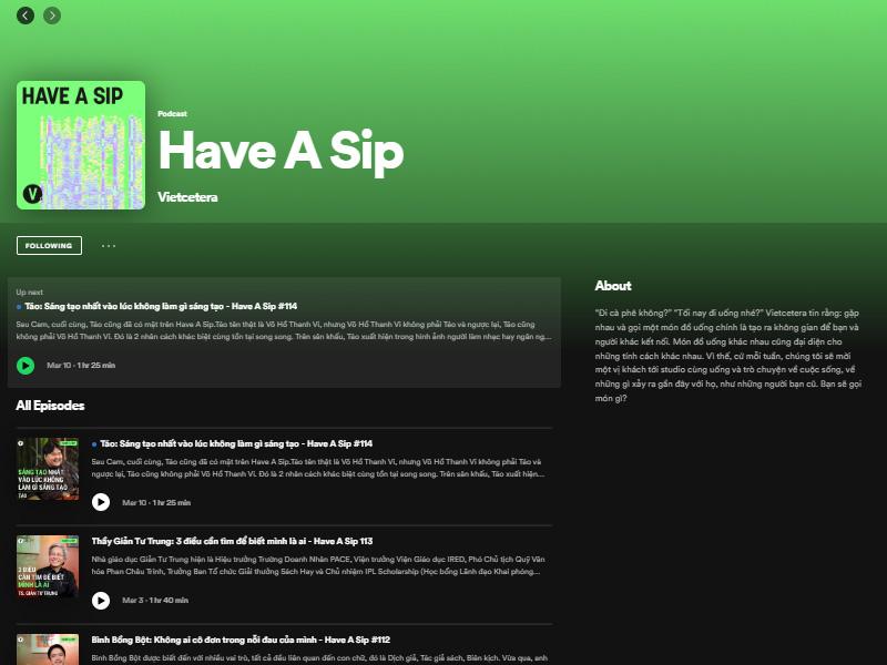 Have A Sip