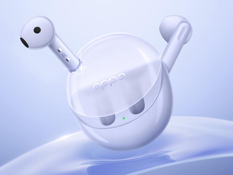 Tai nghe Bluetooth OPPO ENCO Air 3 có thiết kế sang trọng với kiểu dáng bo tròn đẹp mắt