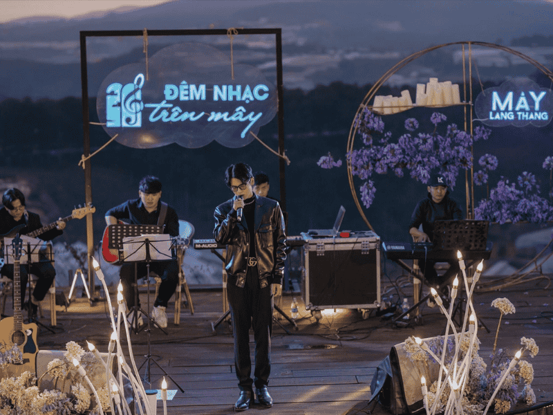 “Biểu tượng” của show ca nhạc Đà Lạt, Mây Lang Thang