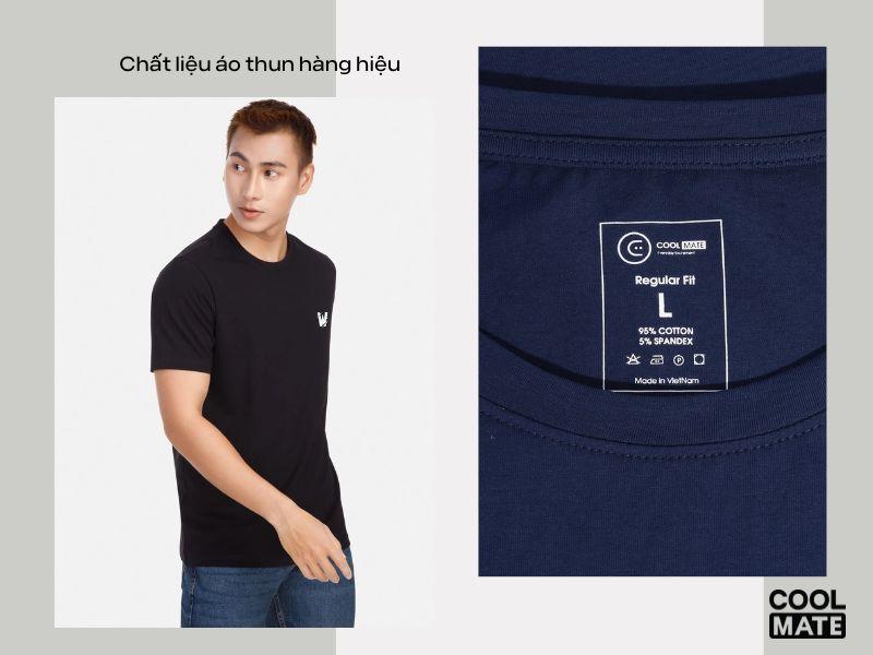  chất liệu áo thun hàng hiệu