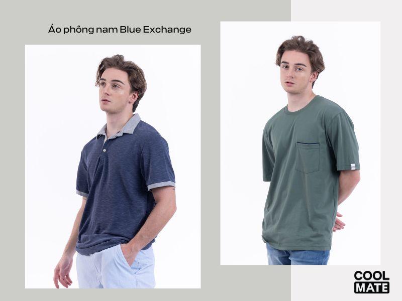 Áo phông nam Blue Exchange