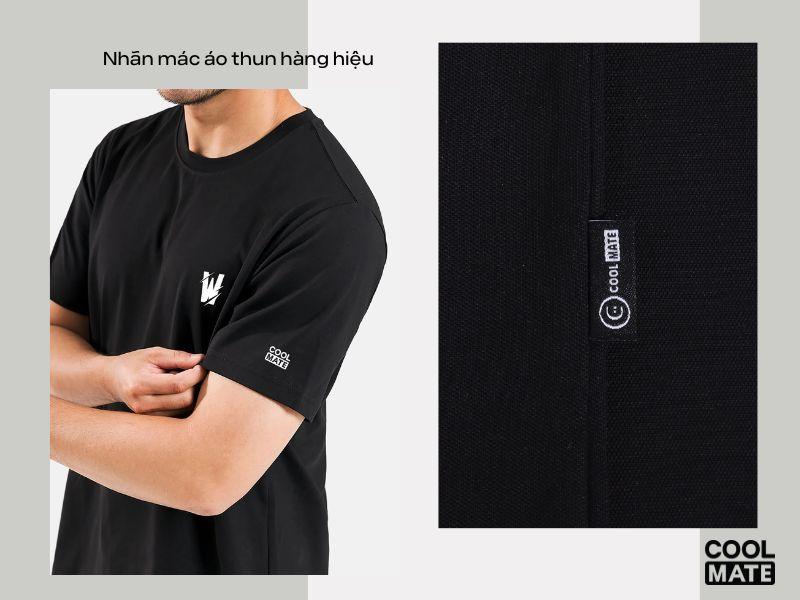 Áo có nhãn mác đầy đủ